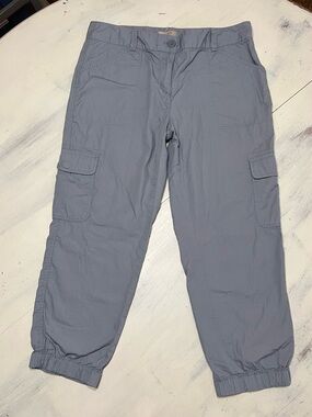 Loft Outlet Petite Cargo Pants Jogger Crop 10P